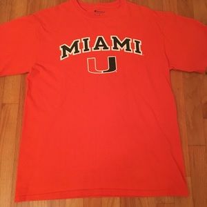 Vintage Men's Miami U Champion T shirt